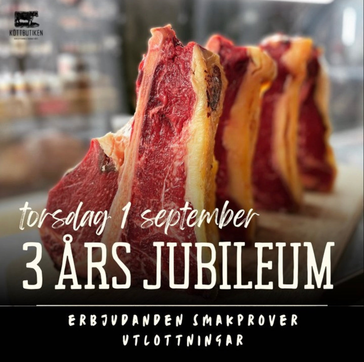 Vi fyller 3 år!