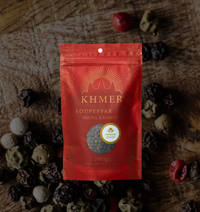 Khmer Areng rödpeppar 100g