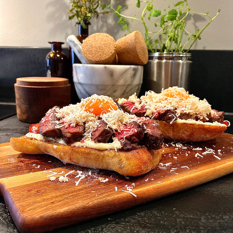 Köttbutikens Steak sandwich