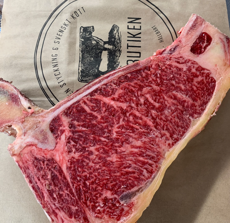 Svensk wagyu ryggbiff