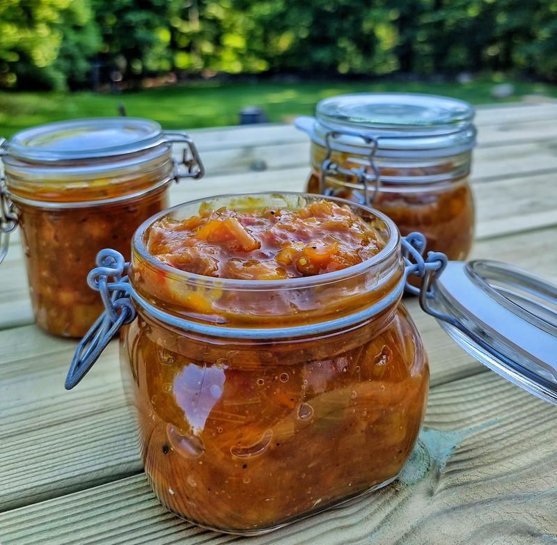 rabarberchutney