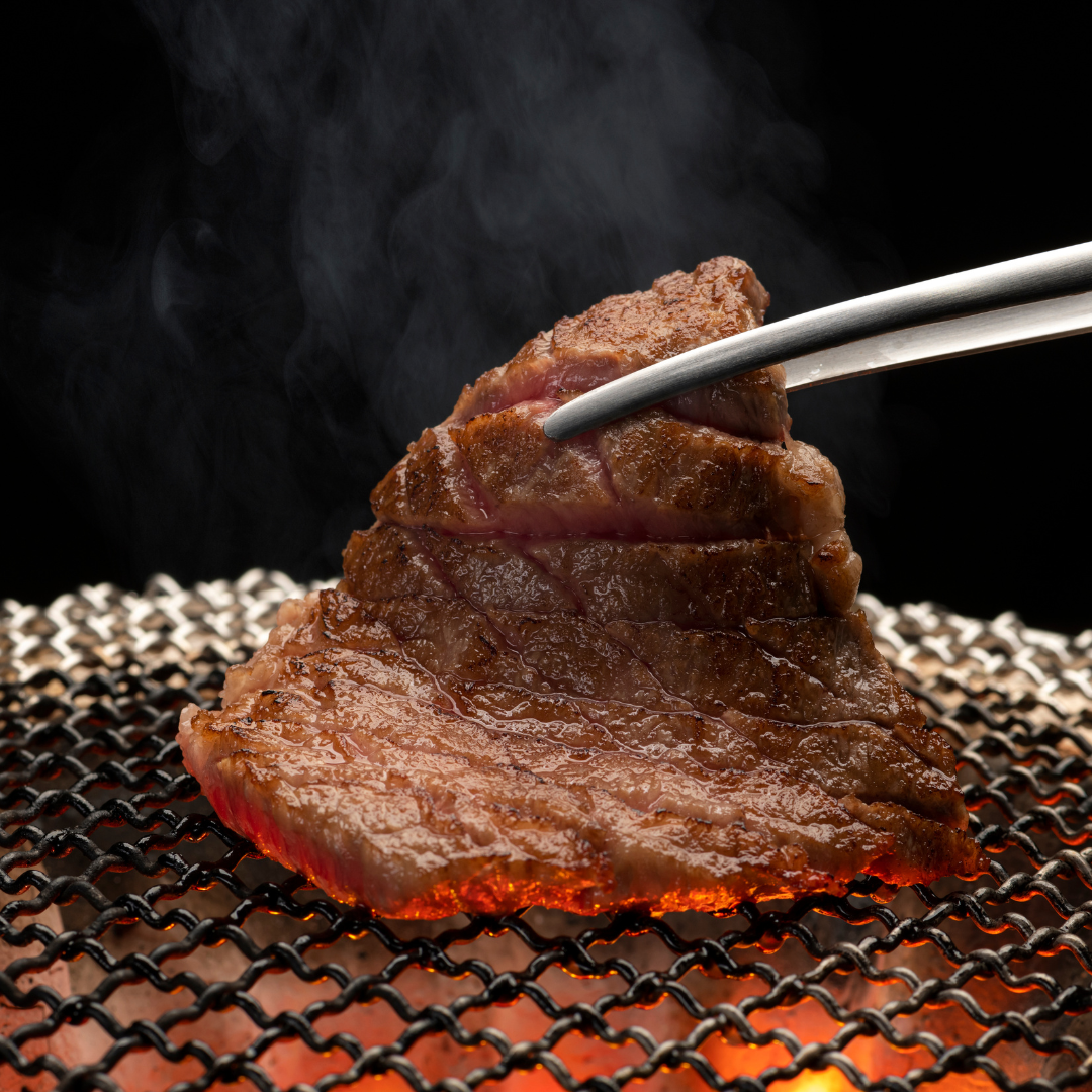 Japansk Wagyu högrev A5+ 200g för Yakiniku