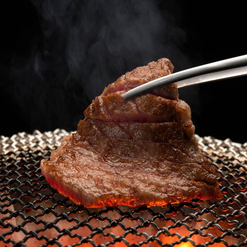 Japansk Wagyu högrev A5+ 200g för Yakiniku