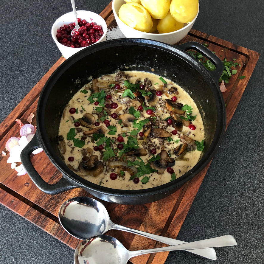 Älgköttlåda 10 kg inkl älgskav