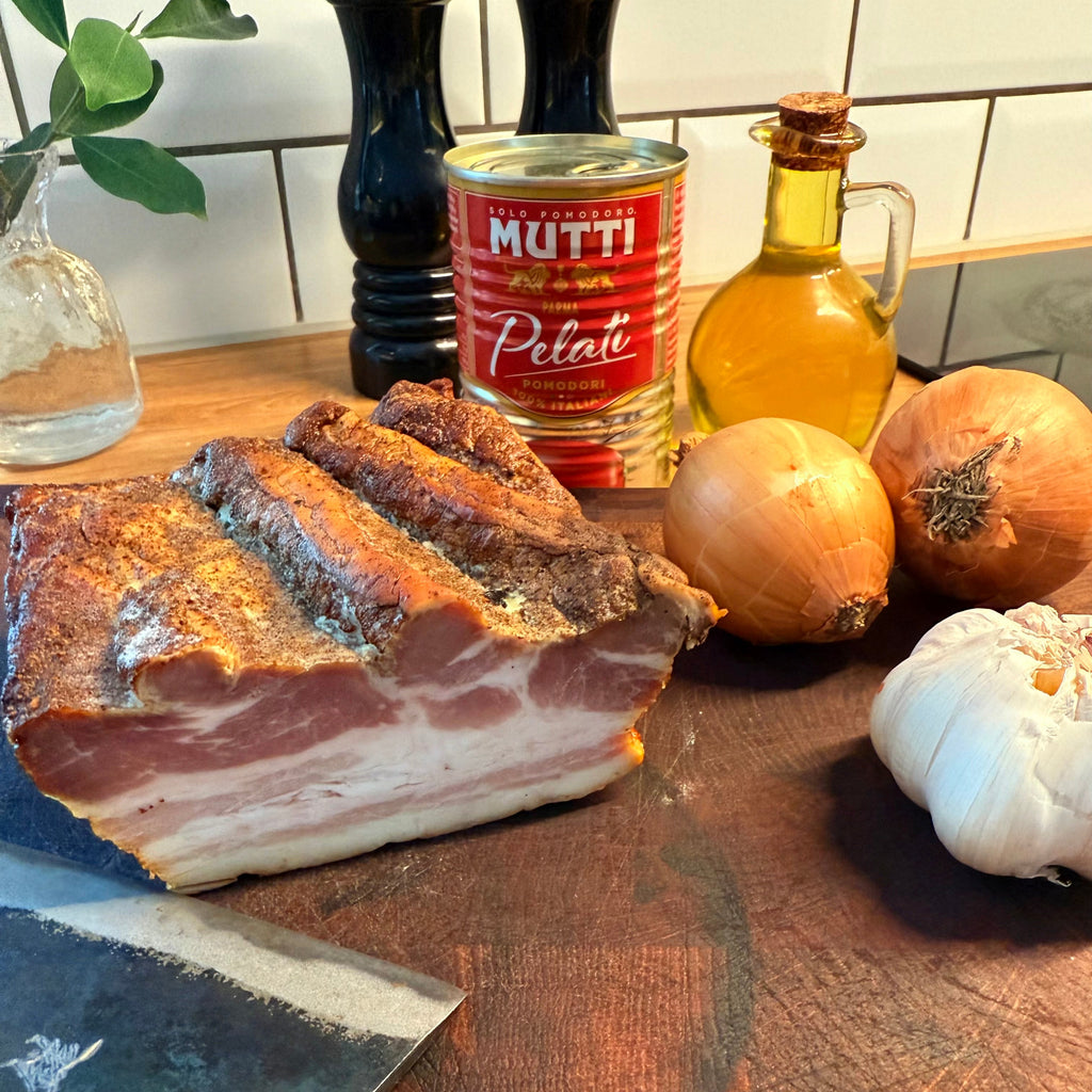 Köttbutikens egenrökta bacon – hantverksmässigt rökt