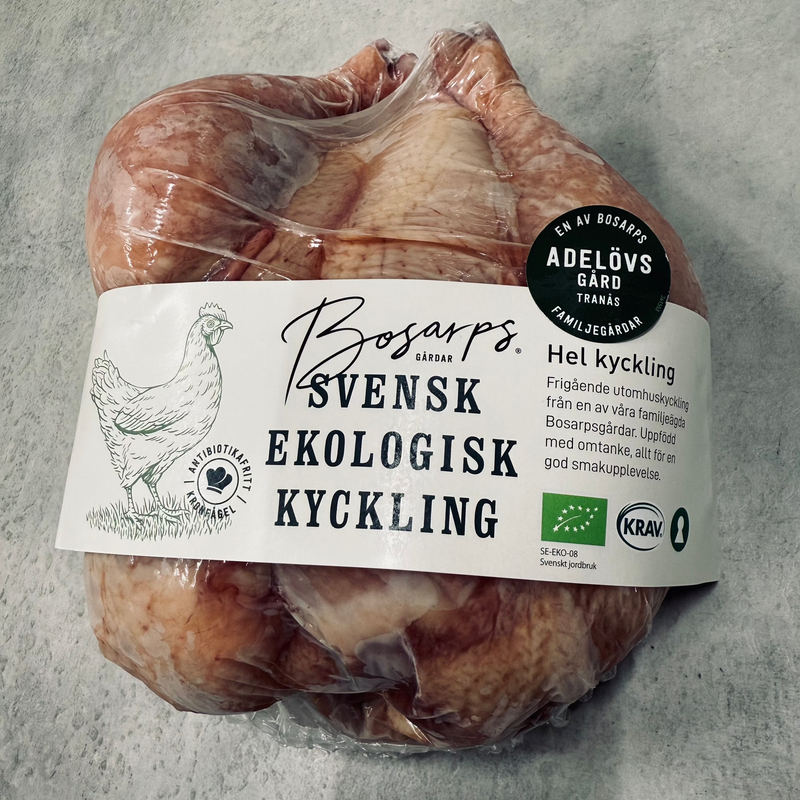 Ekologisk kyckling från Adelövs gård