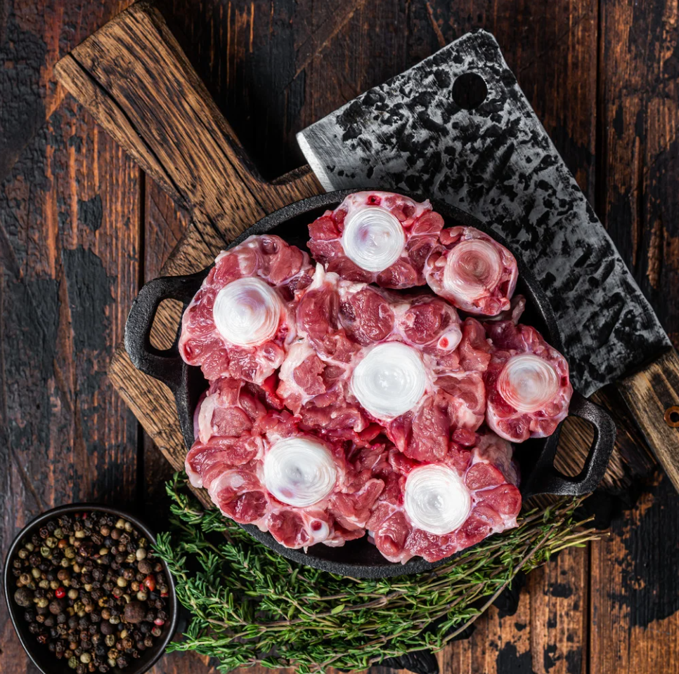 Oxsvans 3 kg från norrländska gårdar