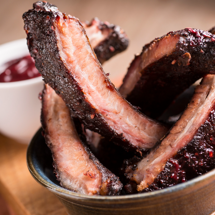 Iberico baby back ribs