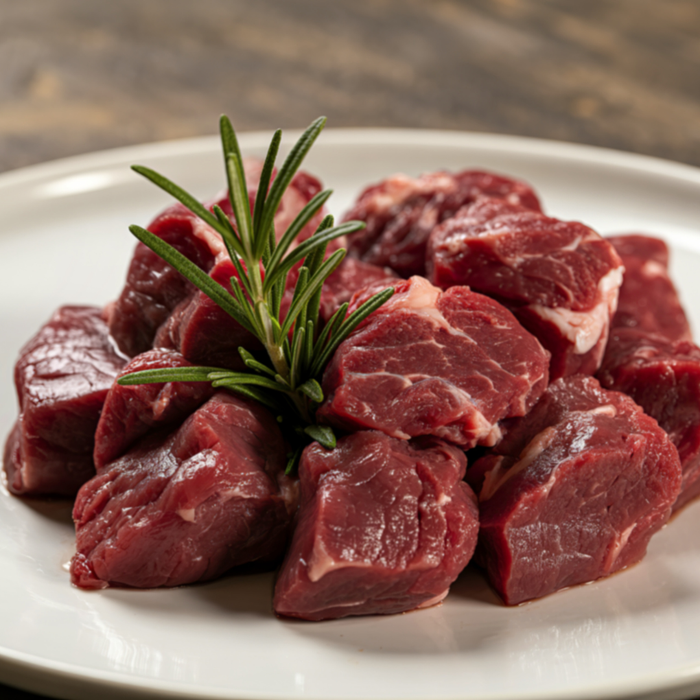 Dovhjortsgrytbitar 2kg – Svenskt viltkött av högsta kvalitet