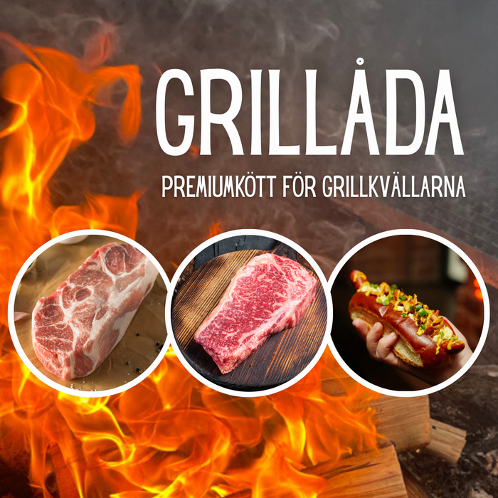 Grillådan – 4 kg premiumkött för sommarens grillkvällar