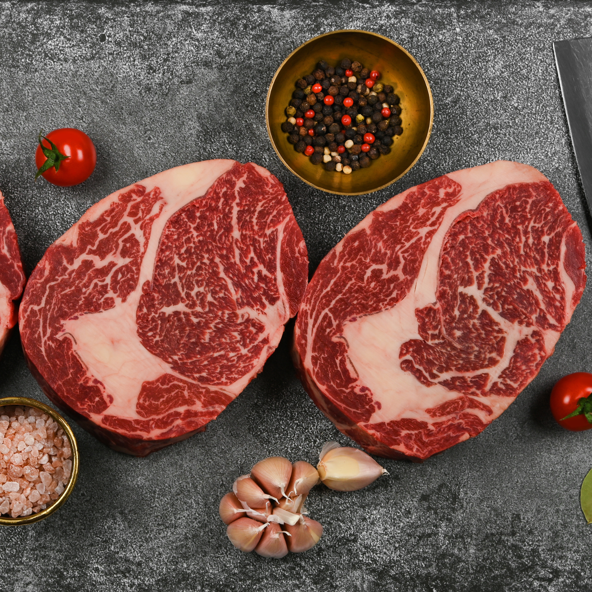 Marmorerad entrecôte från gräsbetande kor – Red + White Beef 🇵🇱 1,5 kg
