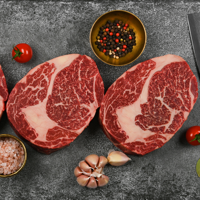 Marmorerad entrecôte från gräsbetande kor – Red + White Beef 🇵🇱 1,5 kg