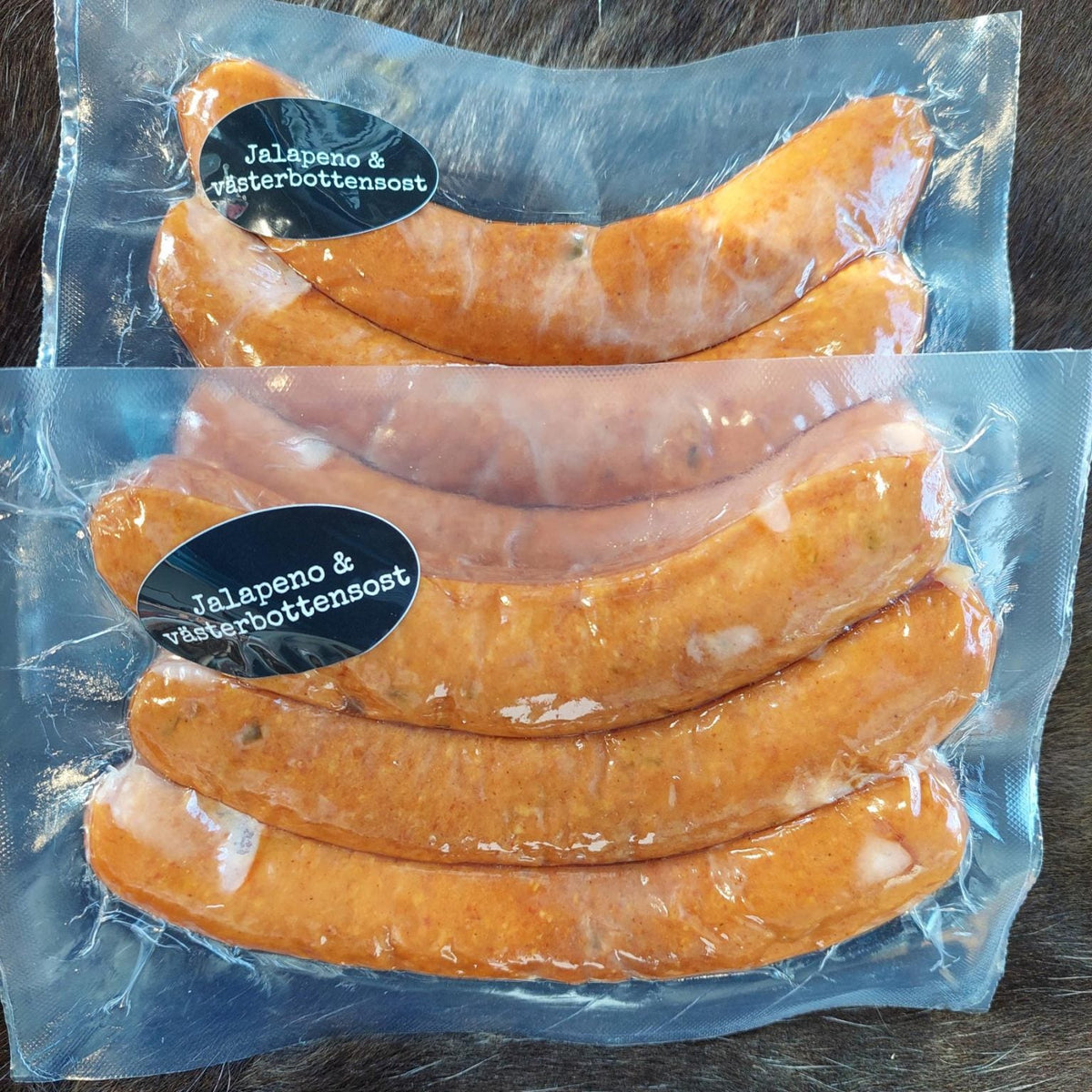Grillkorv Västerbottensost & jalapeño – hantverkskorv från Luleå 3 kg