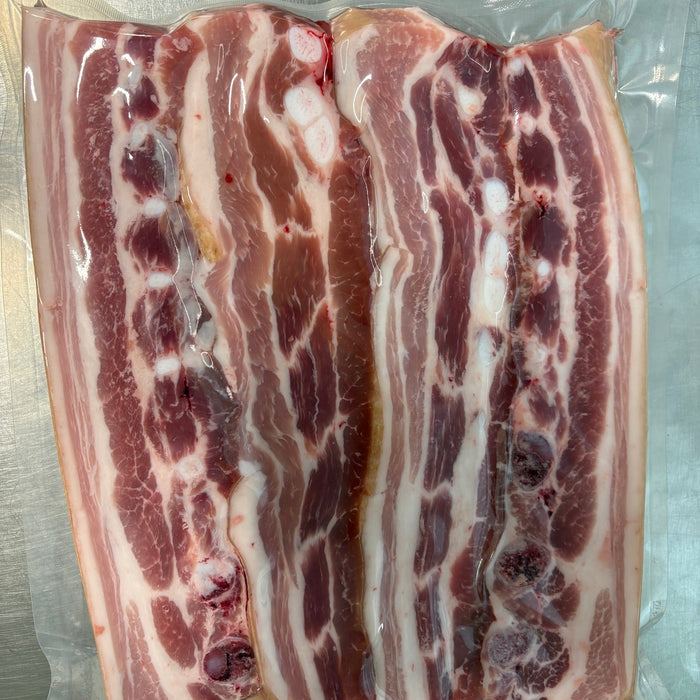 Grillsida: tunt sågat sidfläsk 3 kg - grillfavorit