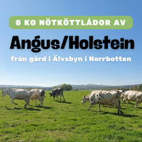 Svensk nötköttlåda benfri Angus/Holstein  från Isakgården i Älvsbyn - 8 kg