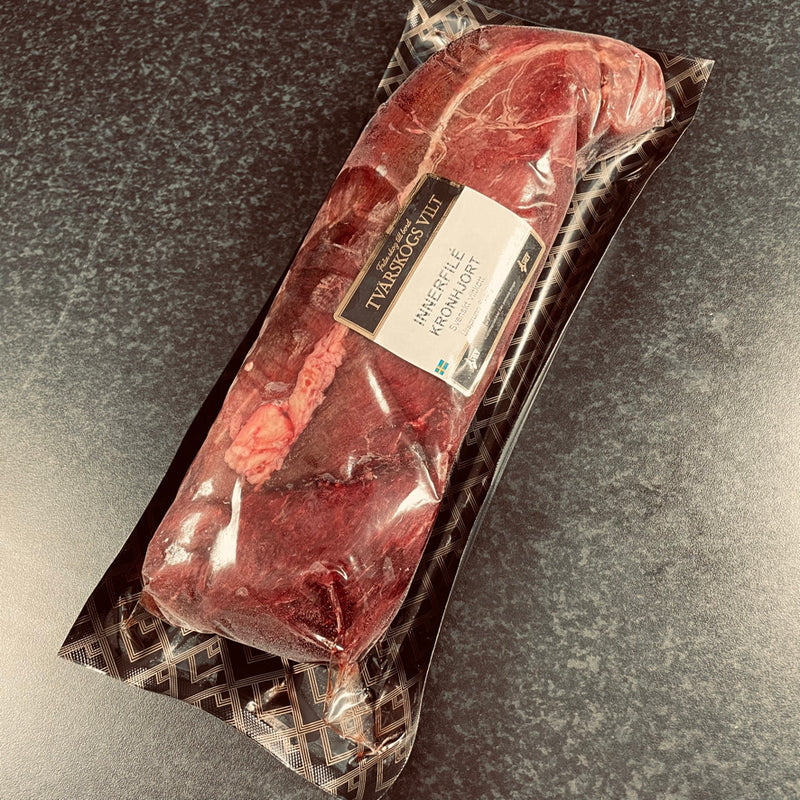 Kronhjortsinnerfilé från Svenska skogar - 1 kg