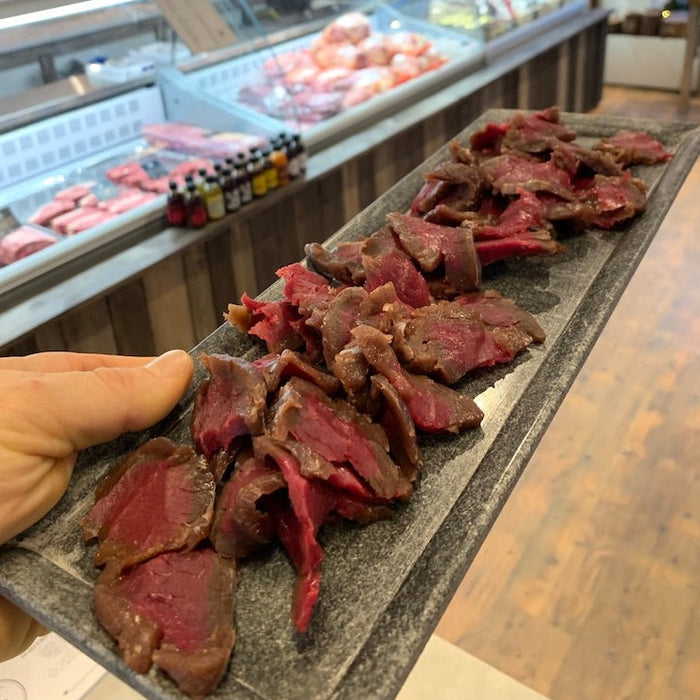 Gravat reninnanlår 600g